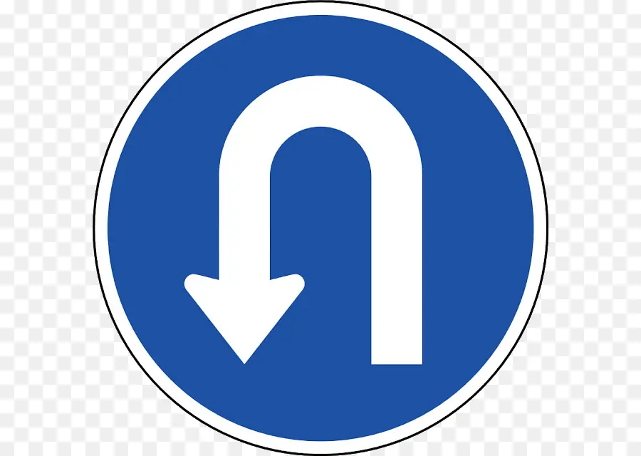 Uturn，La Señal De Tráfico PNG