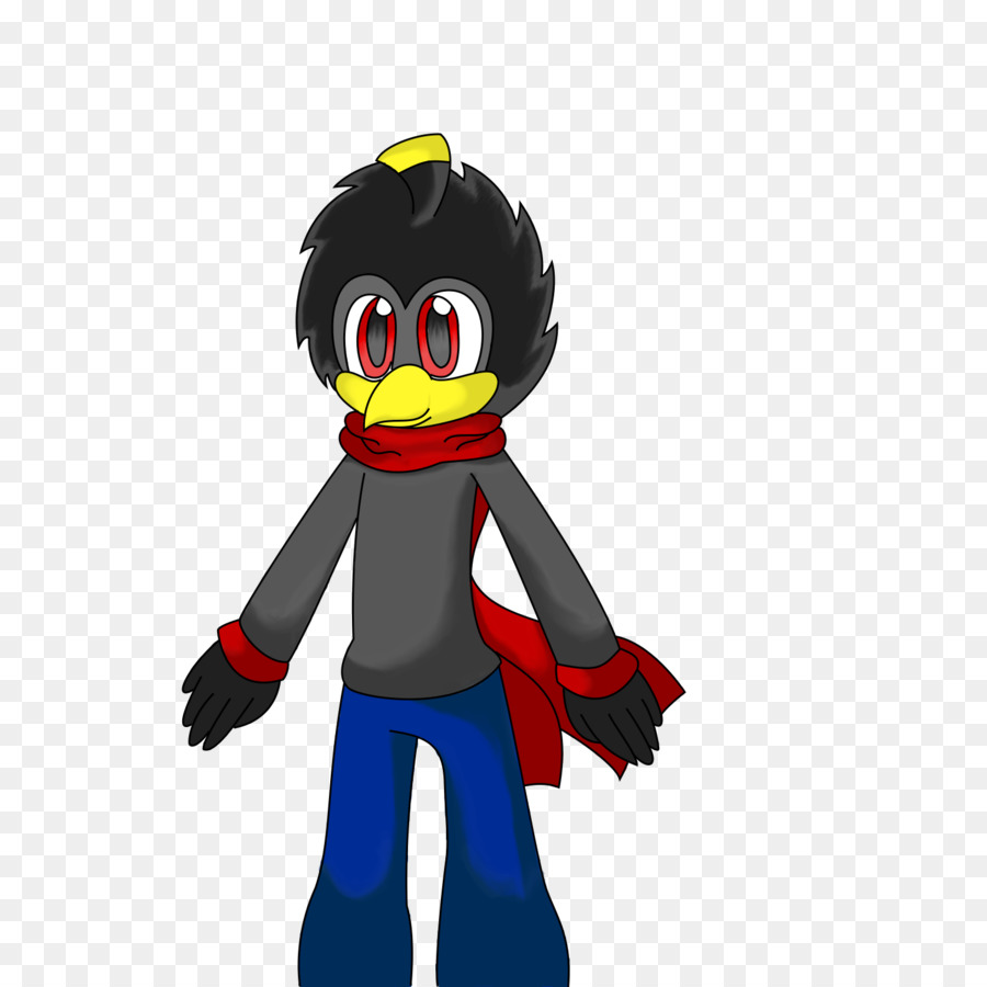 Personaje De Pájaro Negro，Pájaro PNG