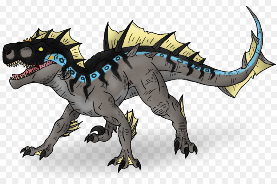 Velociraptor，Triceratops PNG