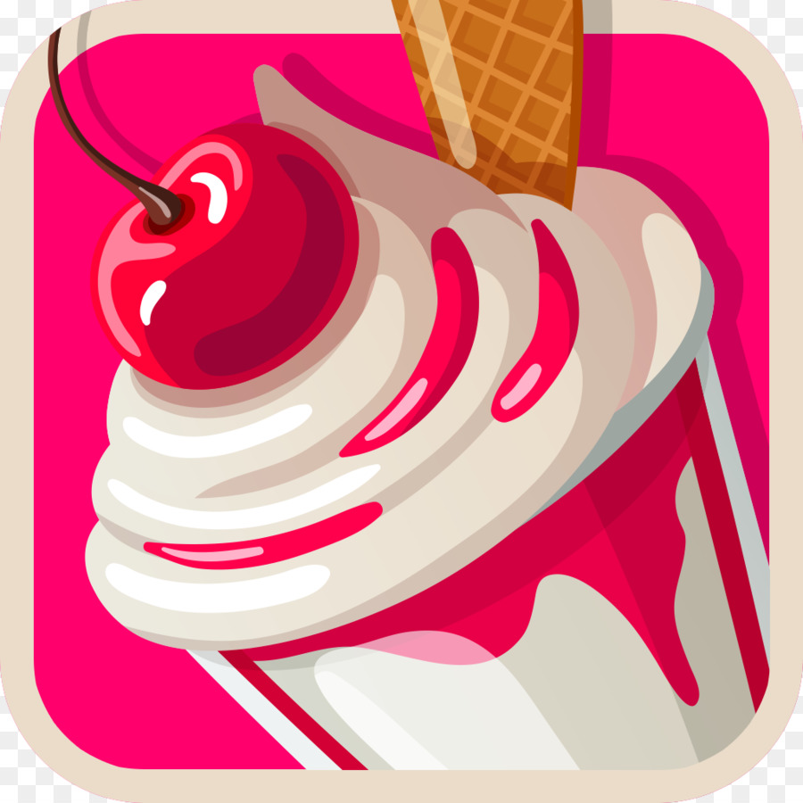 Helado De Helado，Postre PNG