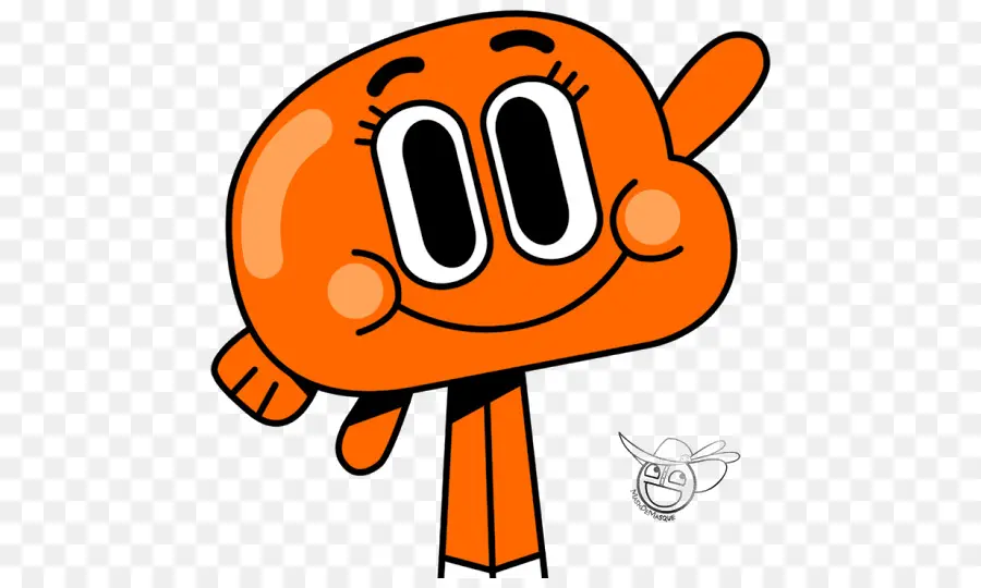 Carácter De Pez Naranja，Animado PNG