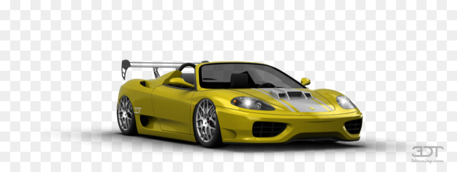 Coche Deportivo Amarillo，Auto PNG