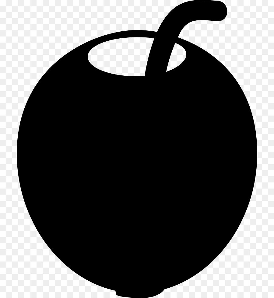 Manzana Negra，Silueta PNG