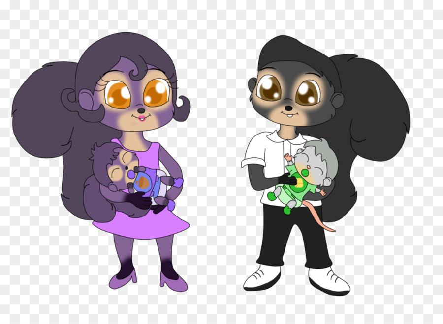 Personajes De Dibujos Animados，Niños PNG