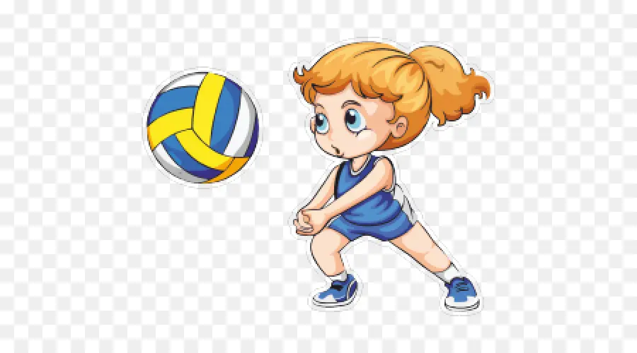 Voleibol，De Dibujos Animados PNG