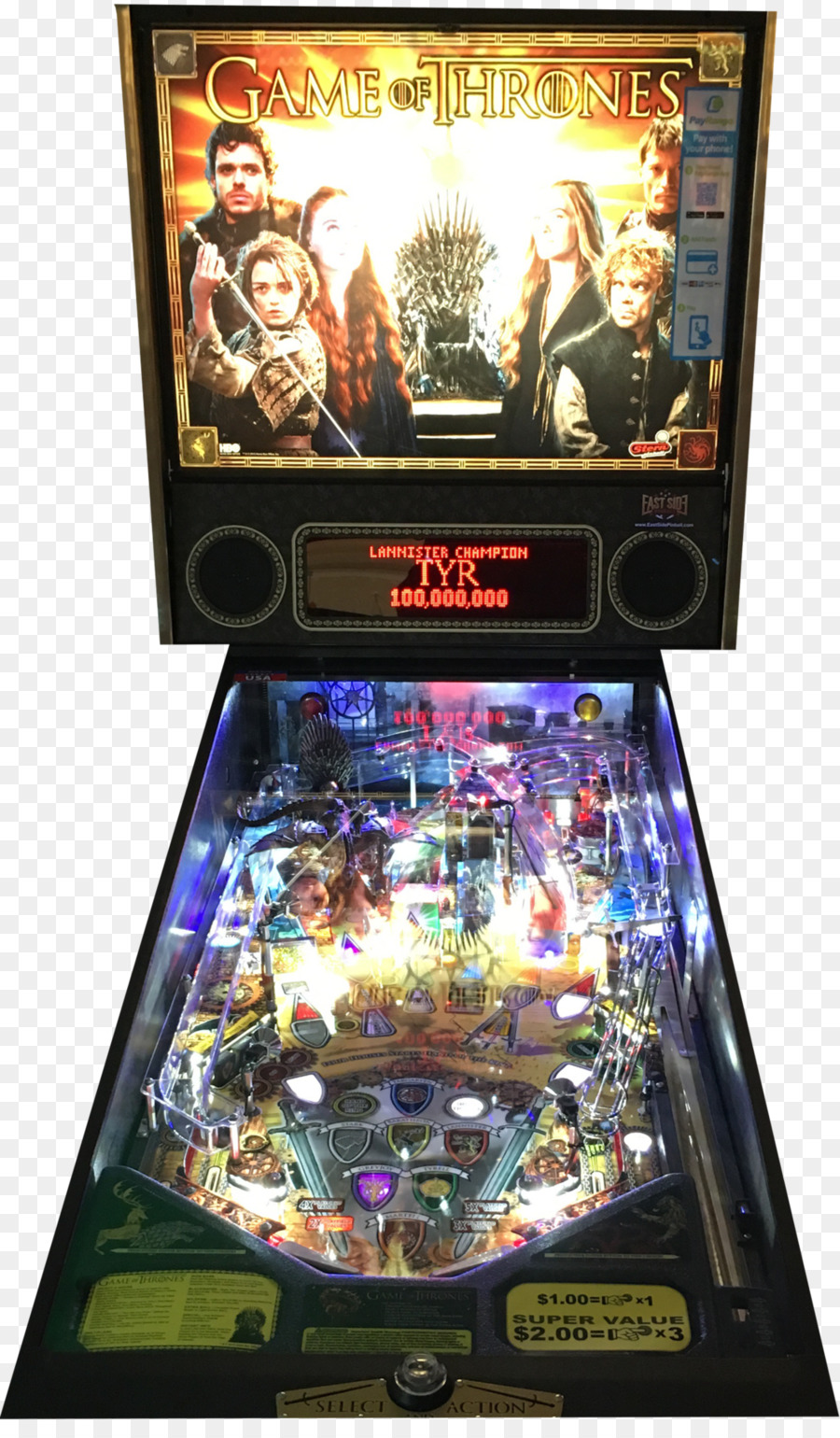 Pinball，Juego De Arcade PNG