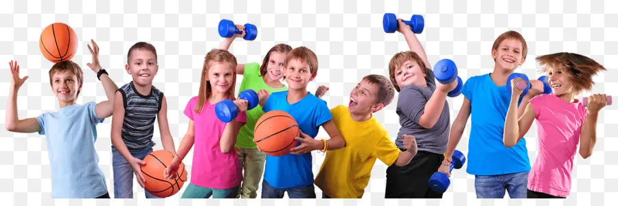 Niños Jugando，Baloncesto PNG