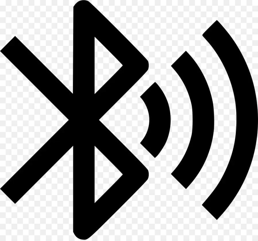 Símbolo De Bluetooth Con Ondas，Inalámbrico PNG