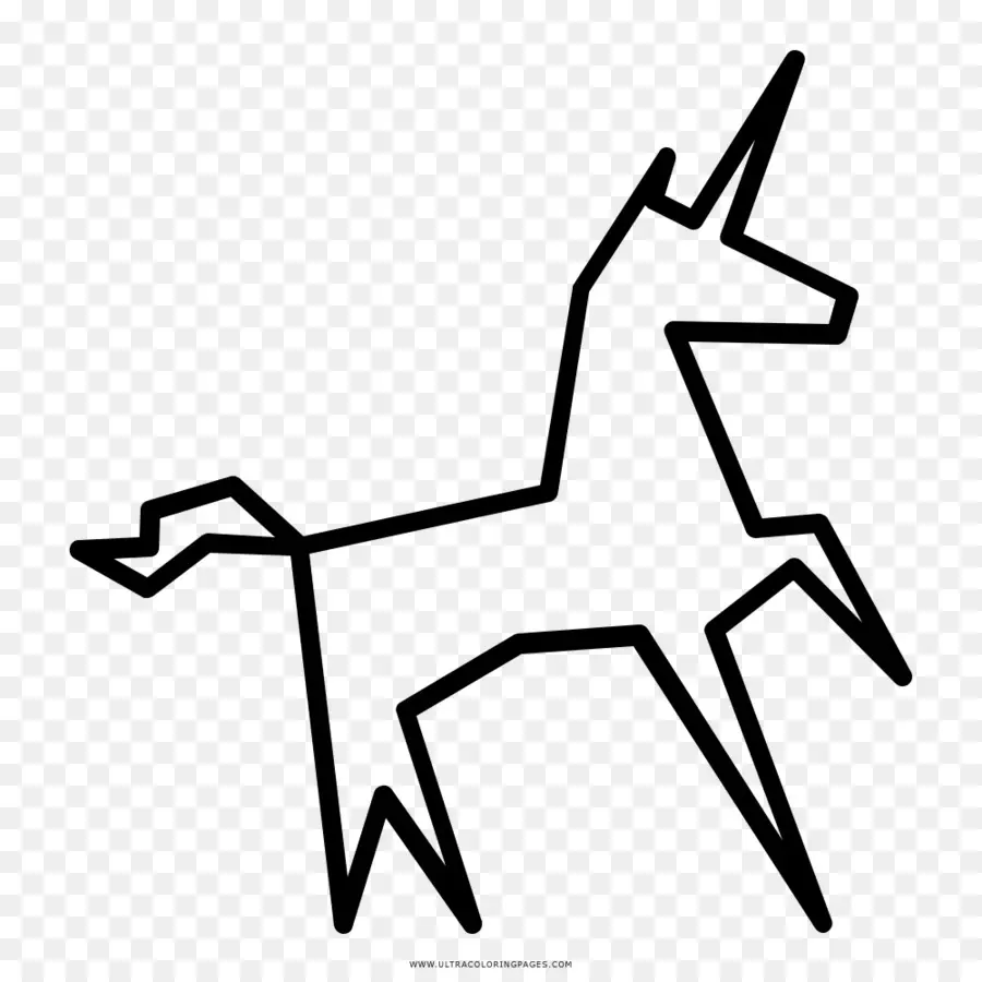 Dibujo，Unicornio PNG