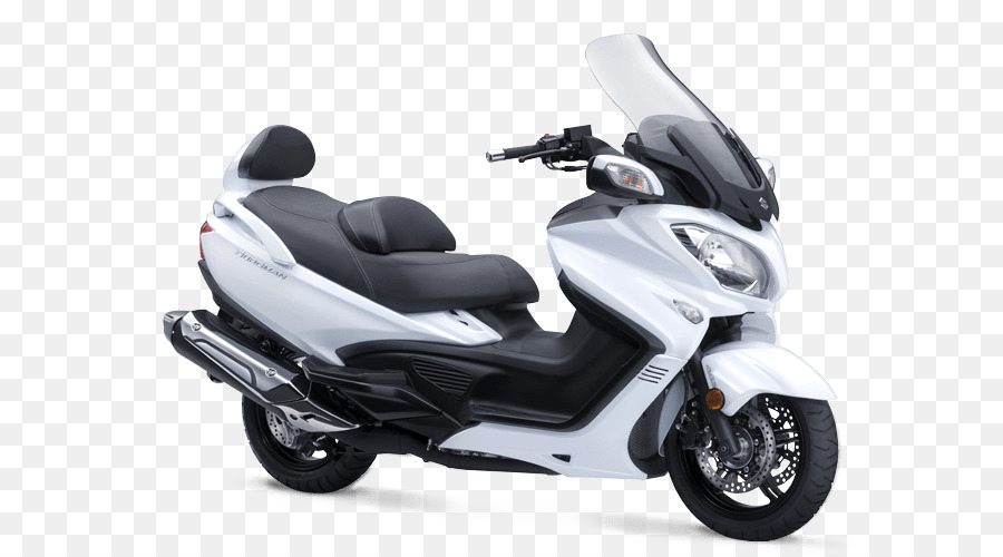 Motocicleta Blanca，Scooter PNG