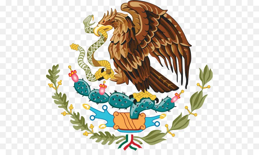 Emblema De La Bandera Mexicana，Águila PNG