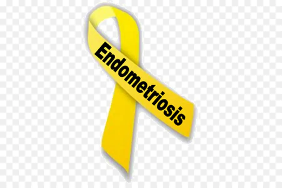 Cinta De Endometriosis，Amarillo PNG