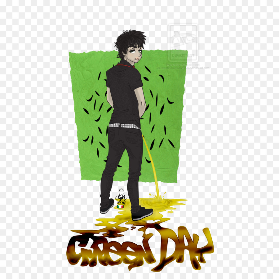 Dibujo，Green Day PNG