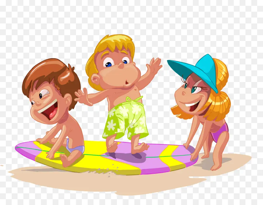 Niños，Surf PNG