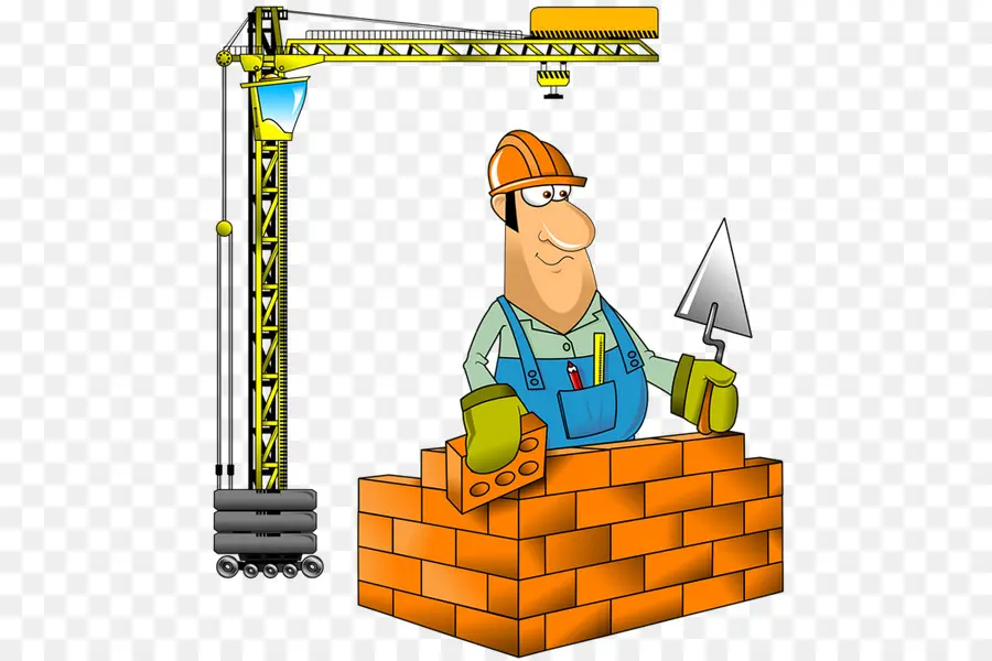 Trabajador De La Construcción，Pared De Ladrillo PNG