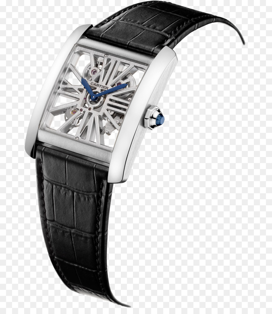 Reloj，Cartier Tank PNG