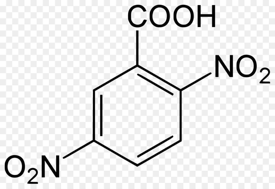 35dinitrobenzoic ácido，4nitrobenzoic ácido PNG