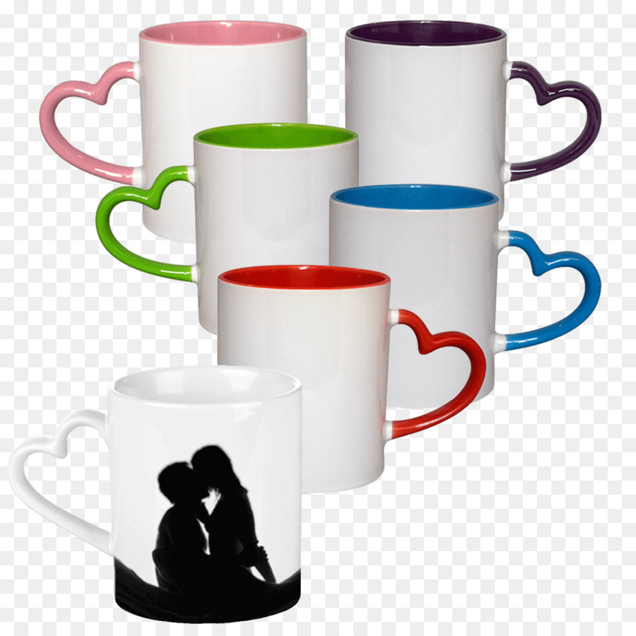 Tazas Con Asa De Corazón，Tazas PNG