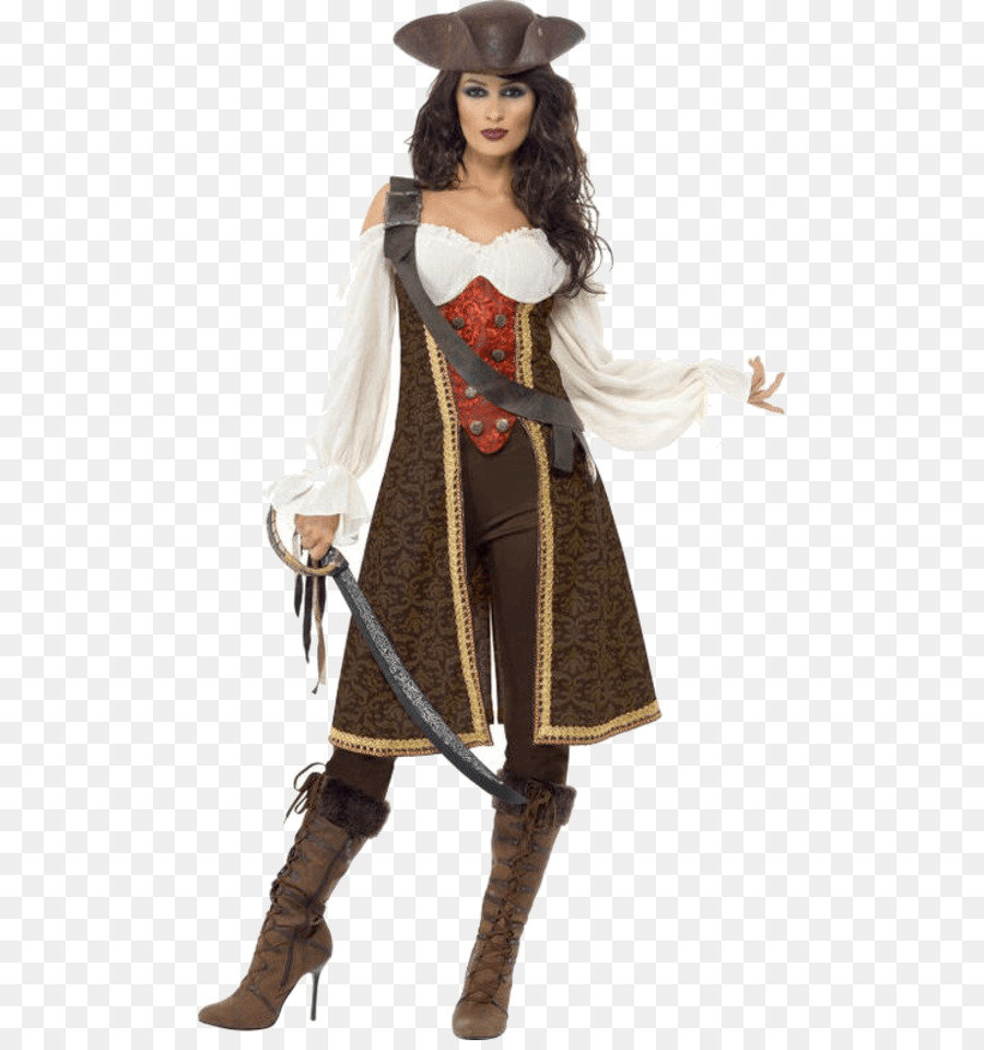 Disfraz De Pirata，Mujer PNG