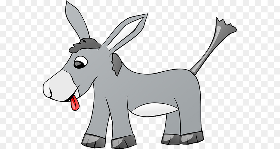 Burro De Dibujos Animados，Mula PNG