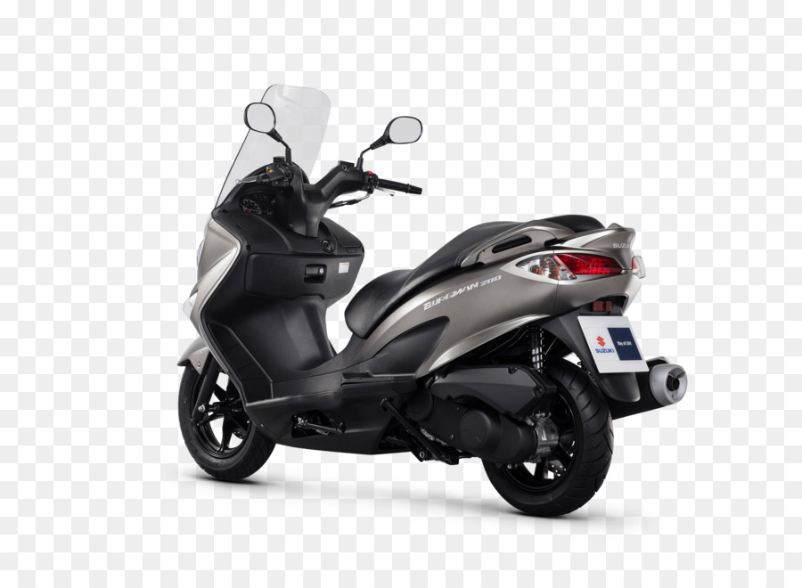 Vespa Plateada，Moto PNG