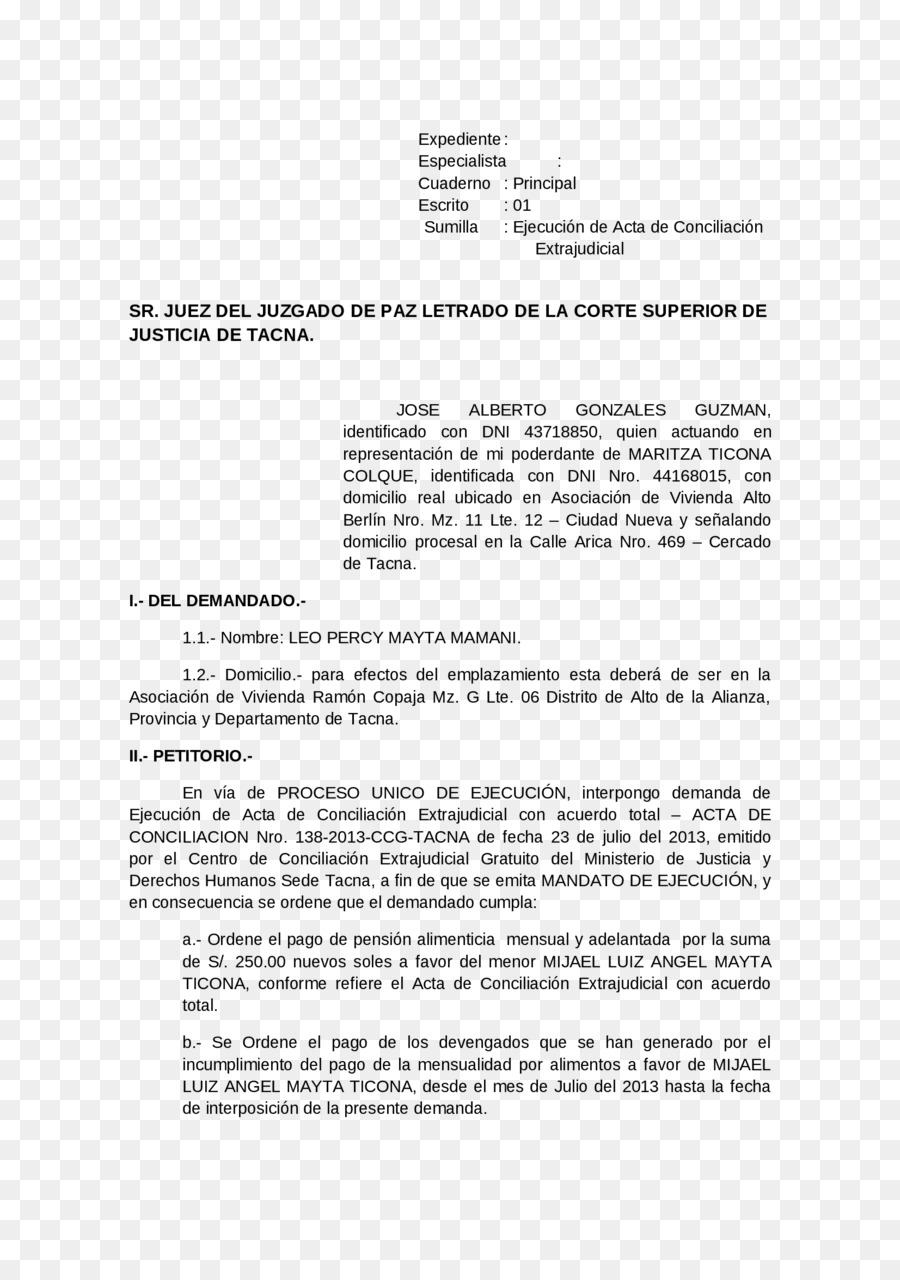 Documento，Línea PNG