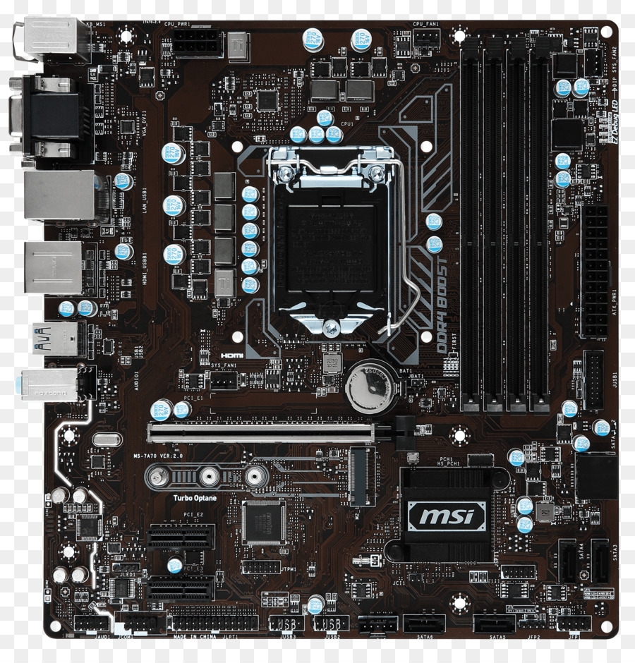 La Placa Base，Msi H270 Juego Pro Carbon PNG