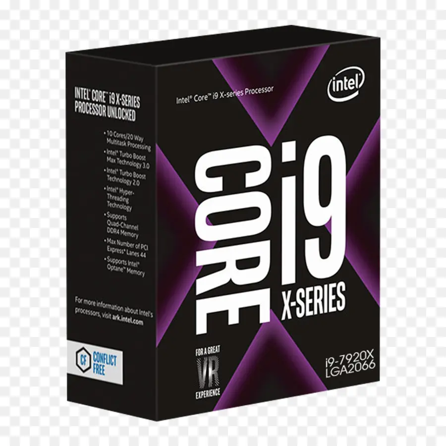 Lista De Procesadores Intel Core I9 Microprocesadores，Lga 2066 PNG