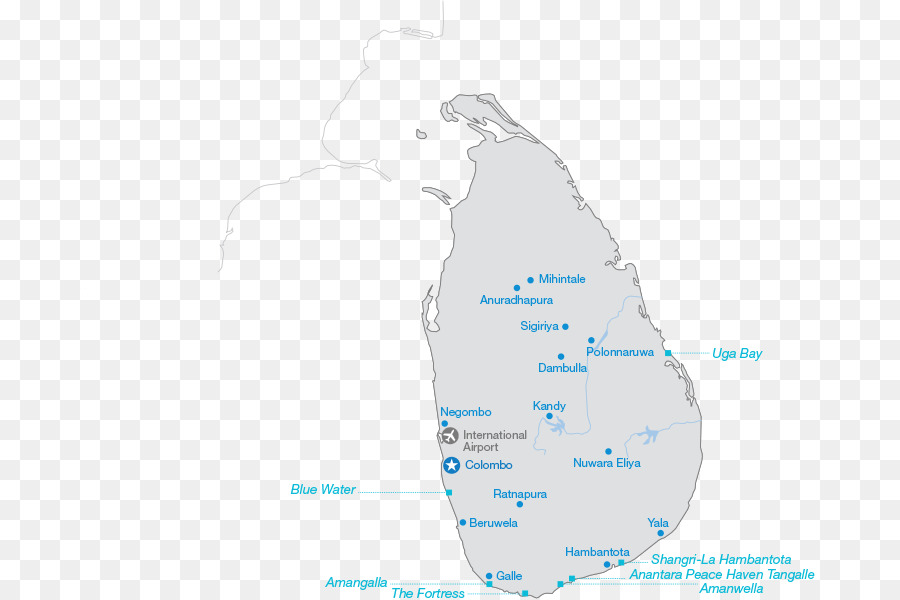 Mapa，Sri Lanka PNG
