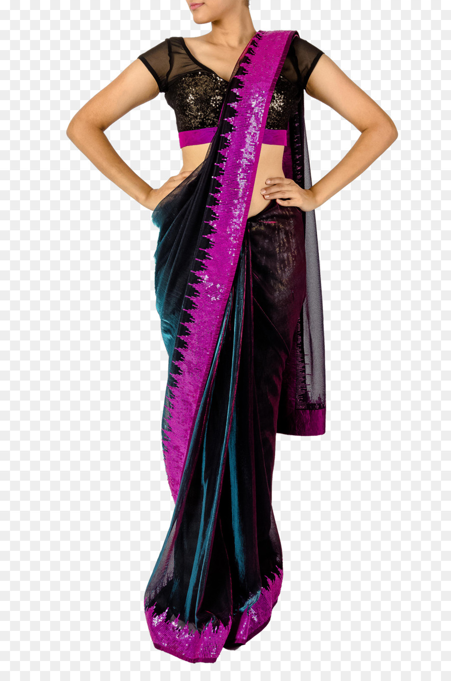 Sari Negro Y Morado，Tradicional PNG