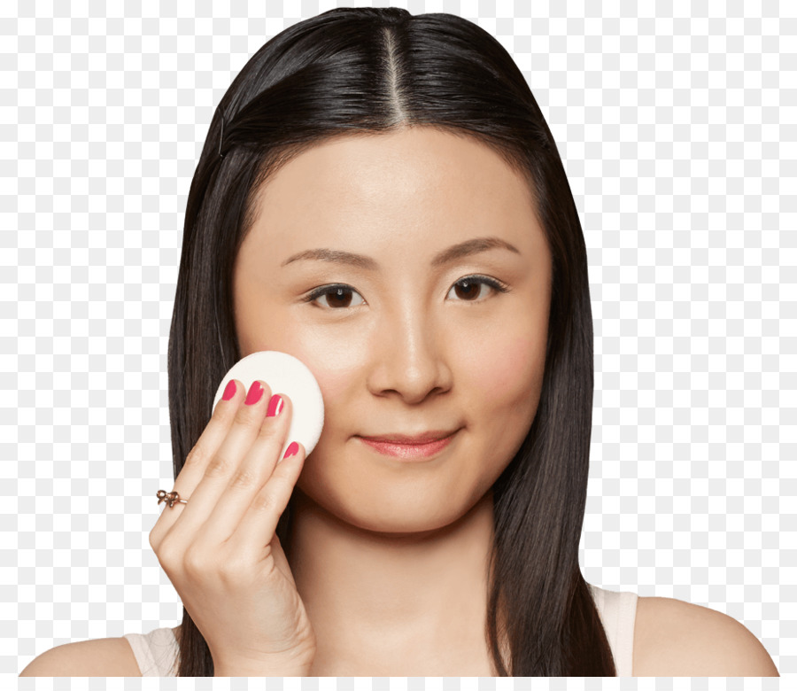 Mujer Con Esponja De Maquillaje，Constituir PNG