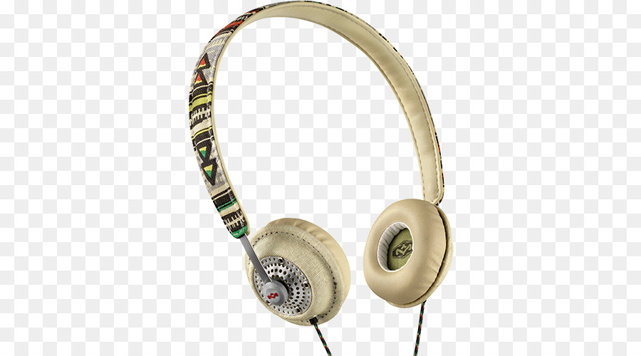 Auriculares，Casa De Marley Harambe Onear Auriculares Creambluebrown PNG