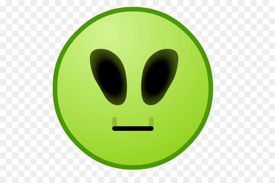 Cara Alienígena Verde，Extraterrestre PNG