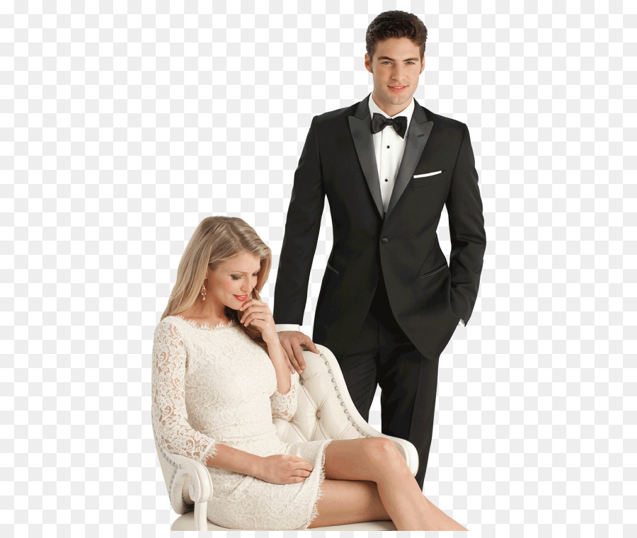 Hombre Y Mujer En Ropa Formal，Traje PNG