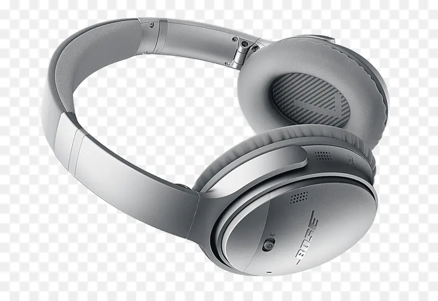 Auriculares，Plata PNG