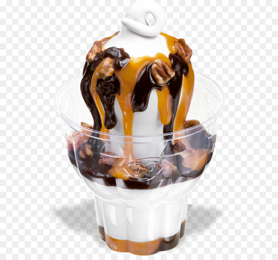 Helado Con Frutas Y Nueces，Helado PNG