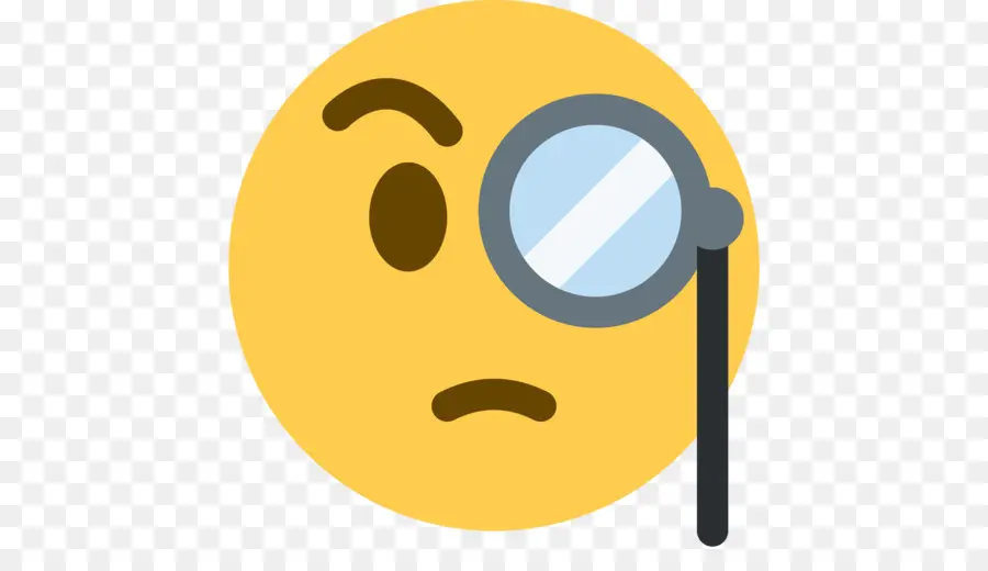 Emoji，Monóculo PNG