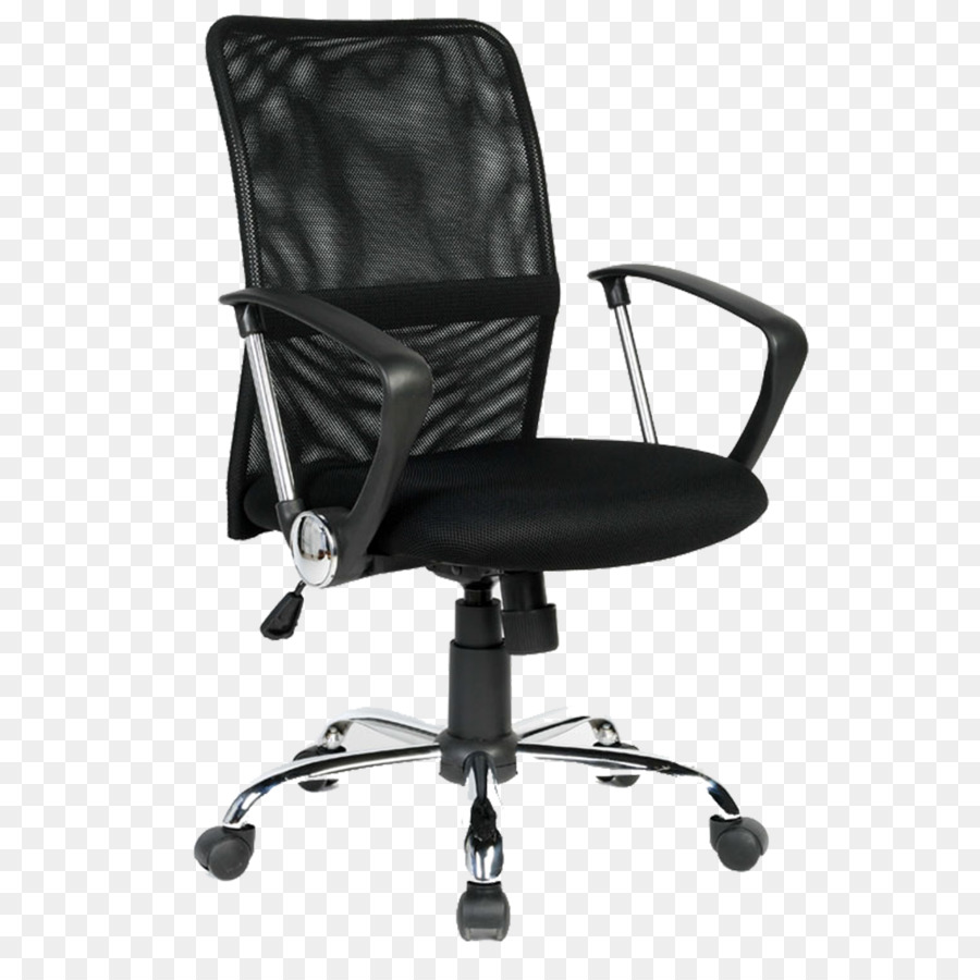 Silla De Oficina Azul，Asiento PNG