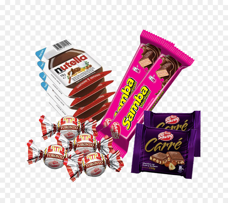 Bocadillos De Chocolate，Dulce PNG