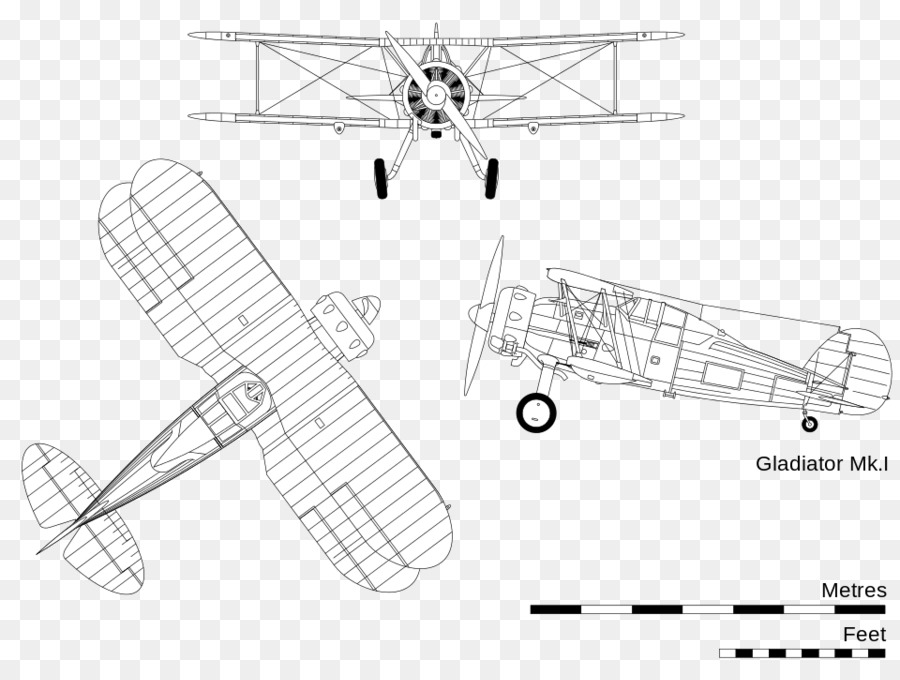 Gloster Gladiator，Avión PNG