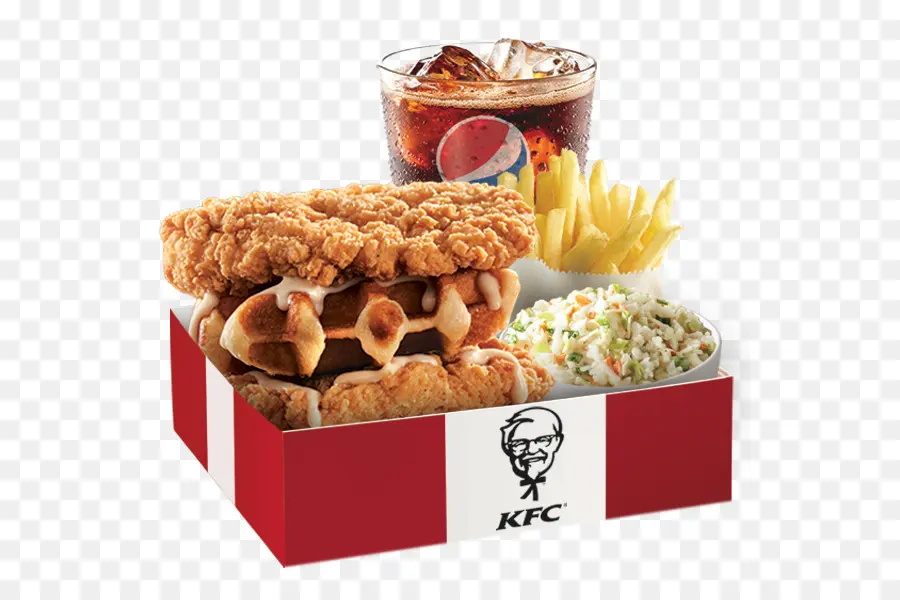 Kfc，Pollo Y Gofres PNG