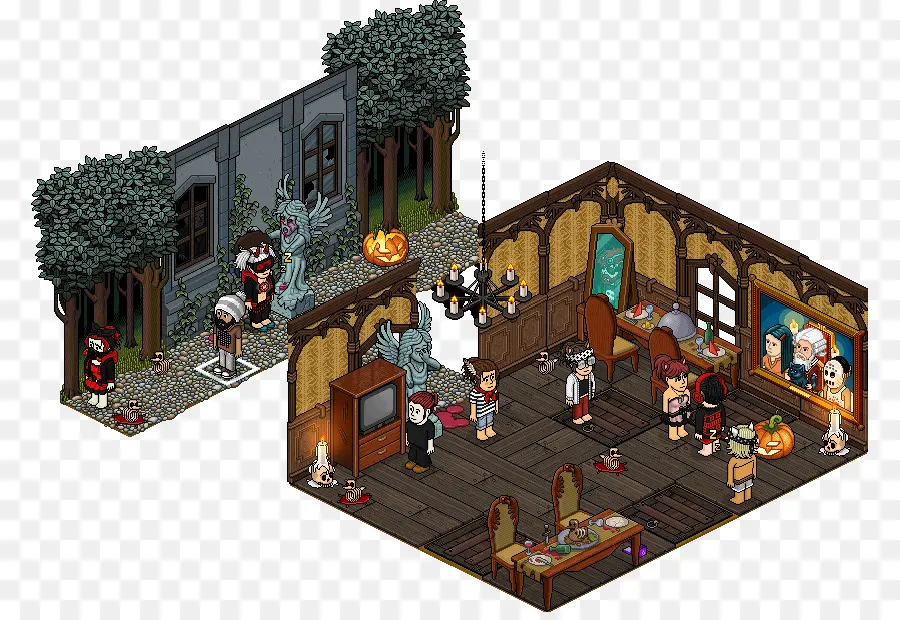 Habbo，Juego PNG