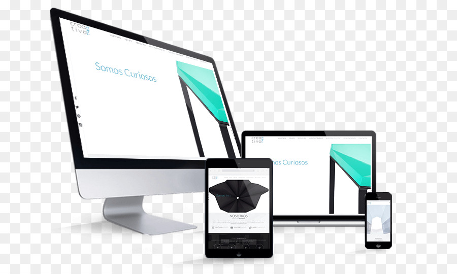 El Diseño Web Responsivo，Los Monitores De Ordenador PNG