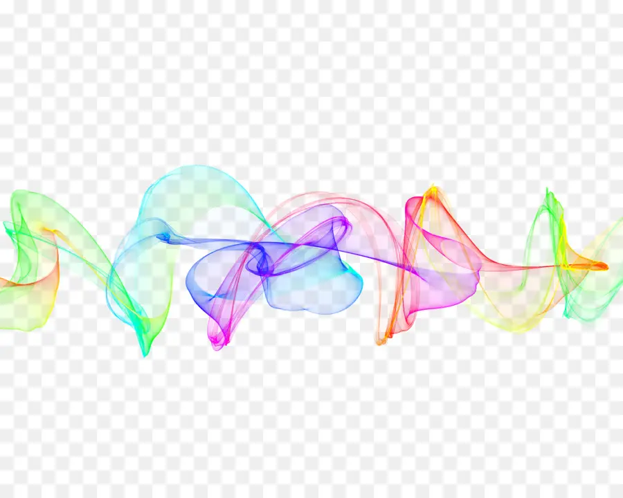 Olas Coloridas，Arcoíris PNG