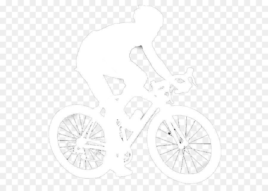 Silueta De Ciclista，Bicicleta PNG