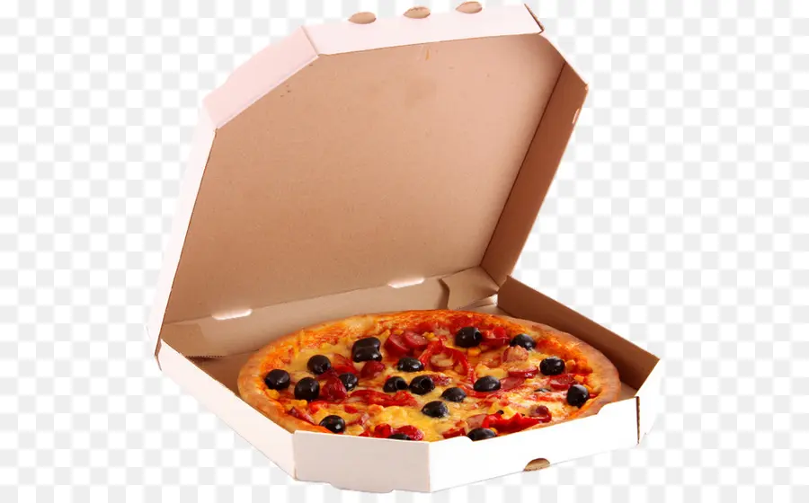 Caja De Pizza，Entrega PNG