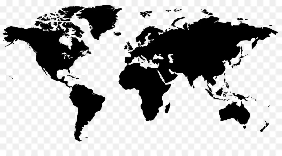 Mundo，Mapa Del Mundo PNG