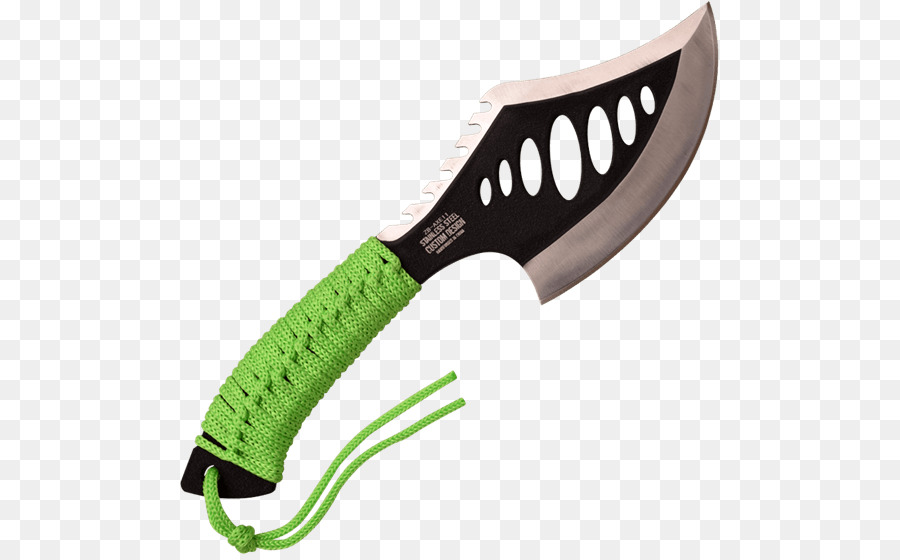 Cuchillo Con Mango Verde，Cuchilla PNG