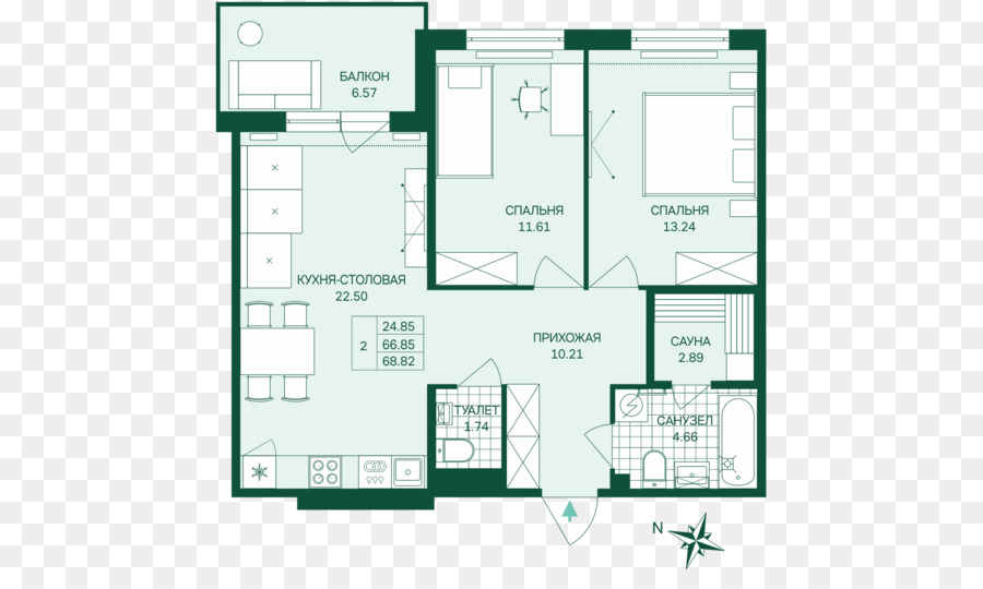 Plano De Planta，Departamento PNG