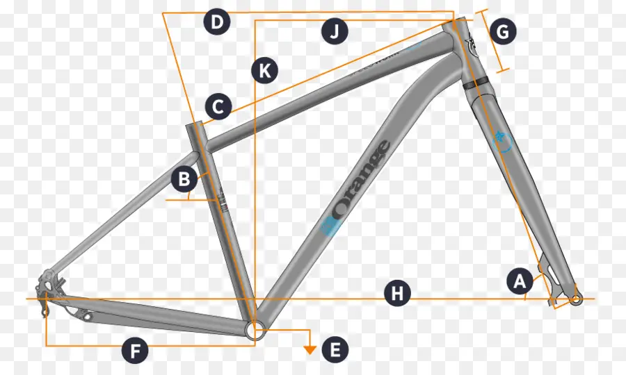 Naranja Bicicletas De Montaña，Bicicleta PNG